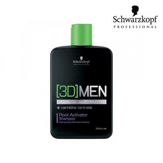 Schwarzkopf Pro 3D Men Root Activator saknes aktivizējošs šampūns 250ml