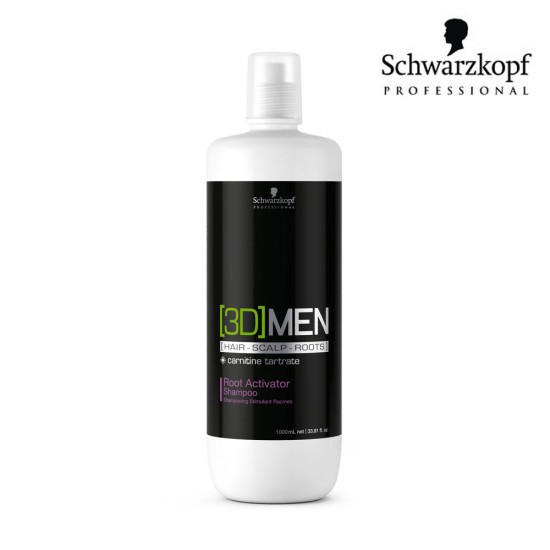 Schwarzkopf Pro 3D Men Root Activator saknes aktivizējošs šampūns 1L