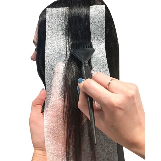 Thermal strips made of foam for hair coloring 40x12cm 100pcs Thermal strips made of foam for hair coloring 40x12cm 100pcs