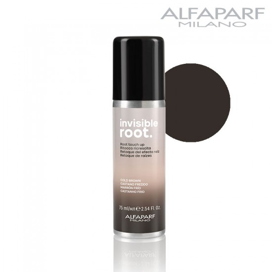AlfaParf Invisible Root Touch Up matu sakņu sprejs vēsi brūns 75ml