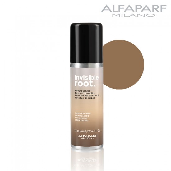 AlfaParf Invisible Root Touch Up matu sakņu sprejs vidēji blonds 75ml AlfaParf Invisible Root Touch Up matu sakņu sprejs vidēji blonds 75ml