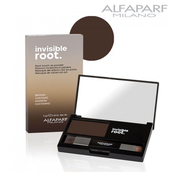 AlfaParf Invisible Root Touch Up matu sakņu pūderis brūns 5g