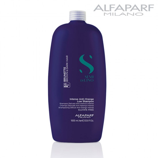 AlfaParf Semi Di Lino Brunette Anti-Yellow Low šampūns 1L AlfaParf Semi Di Lino Brunette Anti-Yellow Low šampūns 1L