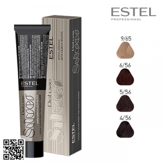 Estel DeLuxe Silver 5/56 hair color care cream 60ml Estel DeLuxe Silver 5/56 hair color care cream 60ml