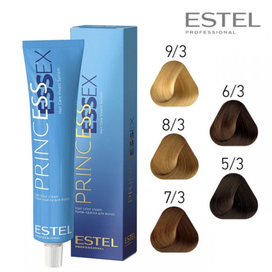 Estel Princess Essex 5/3 hair color cream 60ml Estel Princess Essex 5/3 hair color cream 60ml
