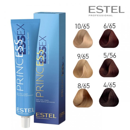 Estel Princess Essex 4/65 hair color cream 60ml Estel Princess Essex 4/65 hair color cream 60ml