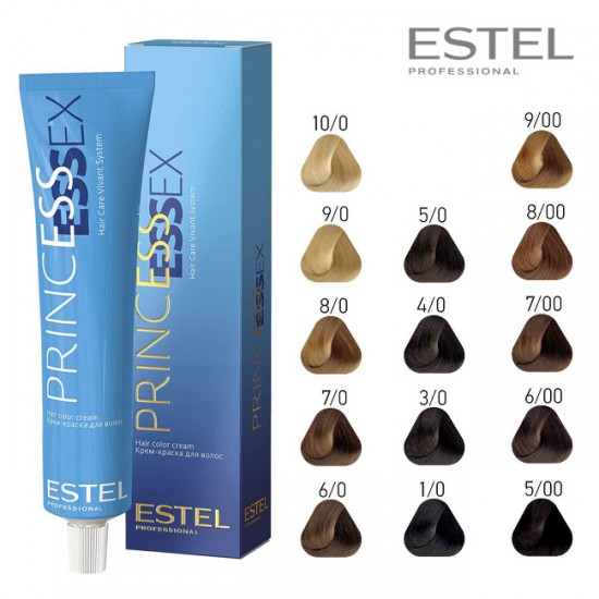 Estel Princess Essex 3/0 hair color cream 60ml Estel Princess Essex 3/0 hair color cream 60ml