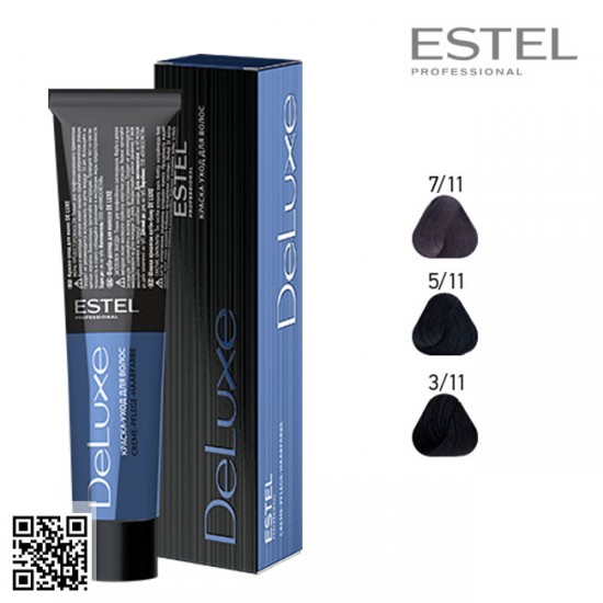 Estel DeLuxe 3/11 hair color care cream 60ml Estel DeLuxe 3/11 hair color care cream 60ml