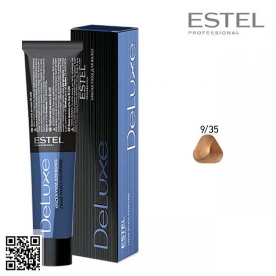 Estel DeLuxe 9/35 hair color care cream 60ml Estel DeLuxe 9/35 hair color care cream 60ml