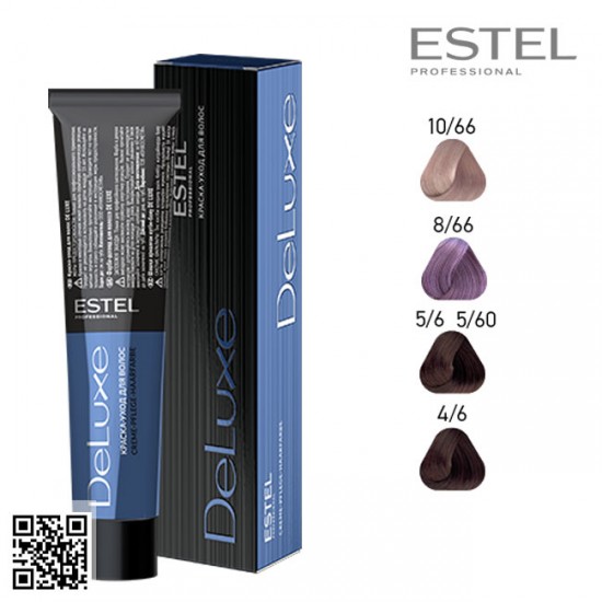 Estel DeLuxe 5/6 hair color care cream 60ml Estel DeLuxe 5/6 hair color care cream 60ml