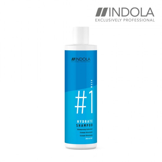 Indola Hydrate mitrinošs šampūns 300ml Indola Hydrate mitrinošs šampūns 300ml