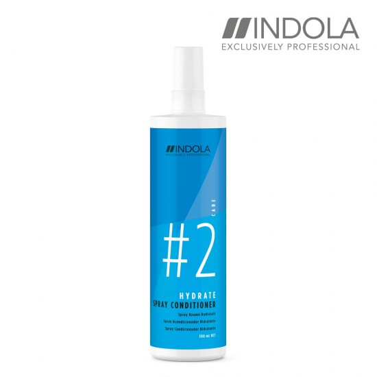 Indola Hydrate mitrinošs izsmidzināmais kondicionieris 300ml Indola Hydrate mitrinošs izsmidzināmais kondicionieris 300ml