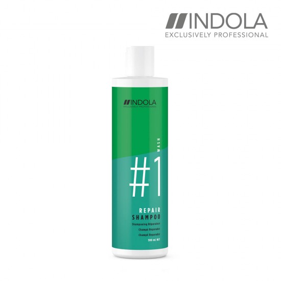 Indola Repair atjaunojošs šampūns 300ml Indola Repair atjaunojošs šampūns 300ml