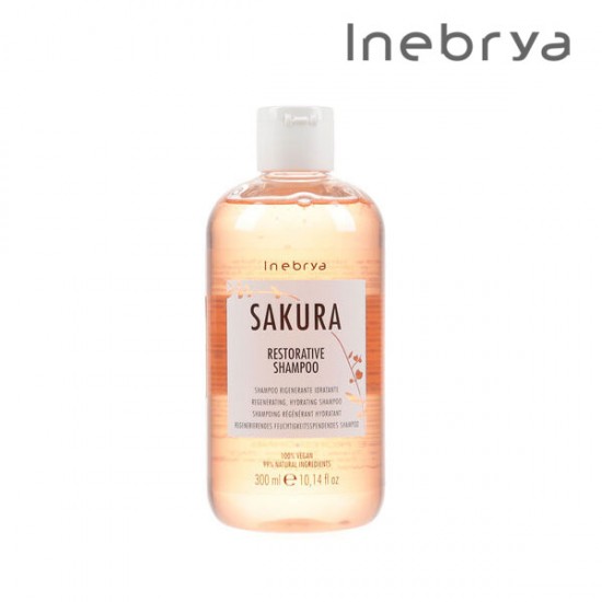 Inebrya Sakura Restorative šampūns 300ml Inebrya Sakura Restorative šampūns 300ml