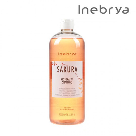 Inebrya Sakura Restorative šampūns 1L Inebrya Sakura Restorative šampūns 1L