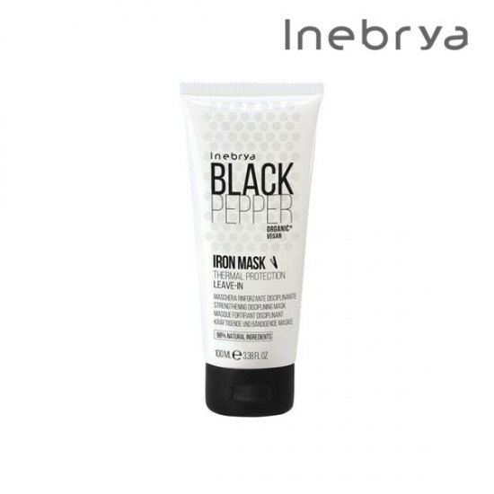 Inebrya Black Pepper Iron matu maska 100ml Inebrya Black Pepper Iron matu maska 100ml