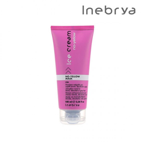 Inebrya Ice Cream No-Yellow matu maska 100ml Inebrya Ice Cream No-Yellow matu maska 100ml