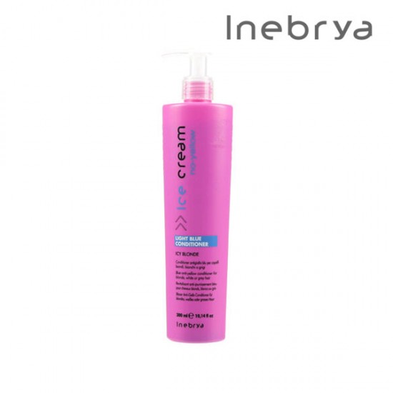 Inebrya Ice Cream No-Yellow Light Blue kondicionieris 300ml Inebrya Ice Cream No-Yellow Light Blue kondicionieris 300ml