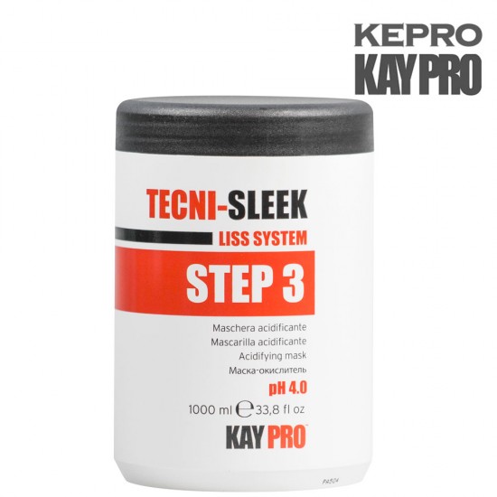 Kepro KayPro Liss System Tecni-Sleek Step 3 stabilizējoša maska 1L Kepro KayPro Liss System Tecni-Sleek Step 3 stabilizējoša maska 1L