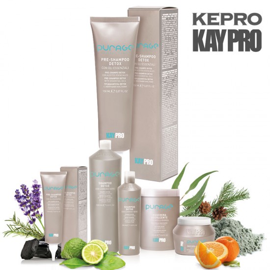 Kepro Kaypro Purage Detox eterisko eļļu krēms matu attīrīšanai 150ml Kepro Kaypro Purage Detox eterisko eļļu krēms matu attīrīšanai 150ml