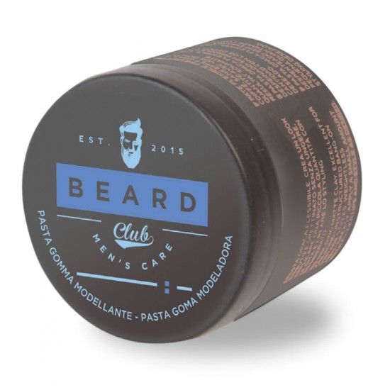 Beard Club Black Modeling Gum Paste modelējoša pasta ar atmiņas efektu 100ml Beard Club Black Modeling Gum Paste modelējoša pasta ar atmiņas efektu 100ml