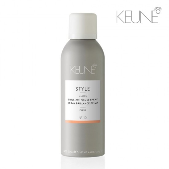 Keune Style Gloss Brilliant Gloss Spray №110 sprejs luminiscējošam spīdumam 200ml Keune Style Gloss Brilliant Gloss Spray №110 sprejs luminiscējošam spīdumam 200ml