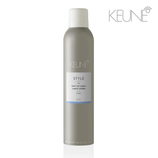 Keune Style Fix Soft Set Spray №57 viegla matu laka 300ml Keune Style Fix Soft Set Spray №57 viegla matu laka 300ml