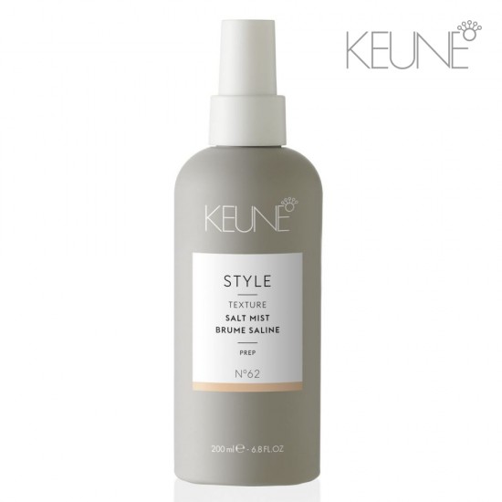 Keune Style Texture Salt Mist №62 līdzeklis pludmales matu efektam 200ml Keune Style Texture Salt Mist №62 līdzeklis pludmales matu efektam 200ml