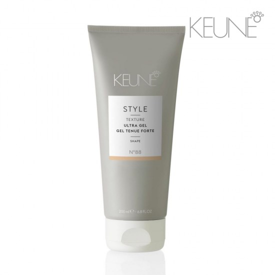 Keune Style Texture Ultra Gel №88 stipras fiksācijas matu želeja 200ml Keune Style Texture Ultra Gel №88 stipras fiksācijas matu želeja 200ml