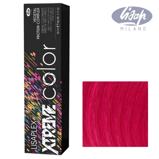 Lisap Lisaplex Xtreme matu krāsa rozā 60ml Lisap Lisaplex Xtreme matu krāsa rozā 60ml