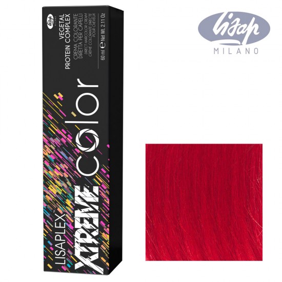 Lisap Lisaplex Xtreme matu krāsa sarkana 60ml Lisap Lisaplex Xtreme matu krāsa sarkana 60ml