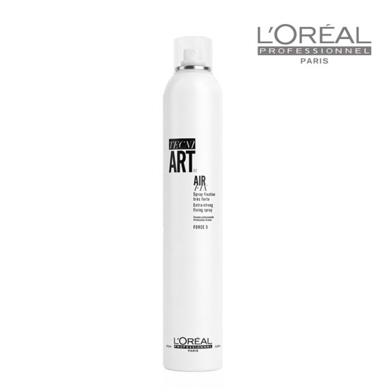 Loreal Tecni Art Air Fix īpaši stipras fiksācijas sprejs 400ml Loreal Tecni Art Air Fix īpaši stipras fiksācijas sprejs 400ml