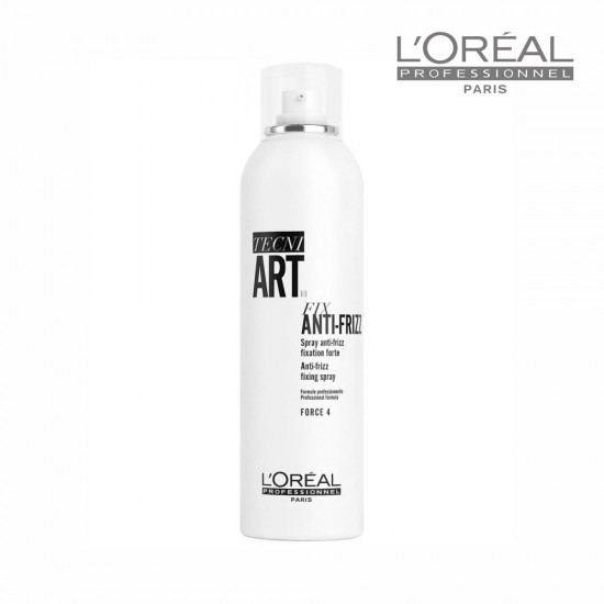 Loreal Tecni Art Fix Anti-Frizz fiksējošs antistatisks sprejs 250ml Loreal Tecni Art Fix Anti-Frizz fiksējošs antistatisks sprejs 250ml