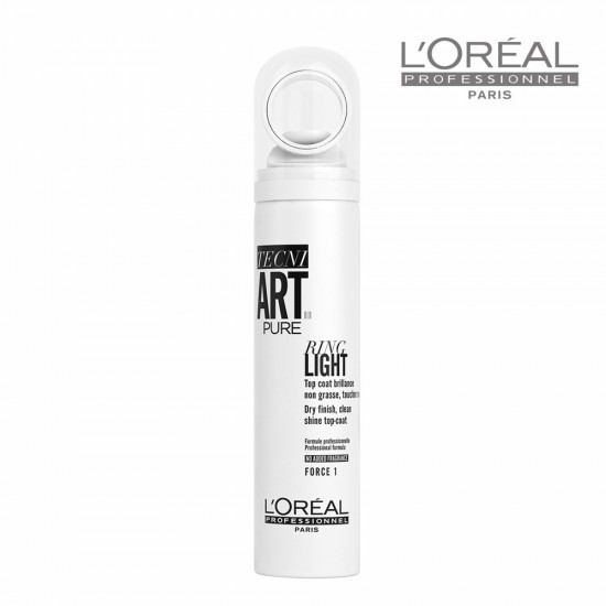 Loreal Tecni Art Pure Ring Light viegls sprejs spīduma piešķiršanai 150ml Loreal Tecni Art Pure Ring Light viegls sprejs spīduma piešķiršanai 150ml