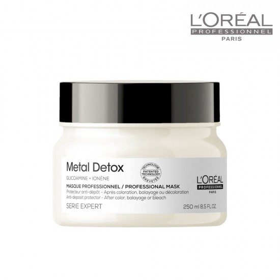 Loreal Serie Expert Metal Detox matu maska 250ml Loreal Serie Expert Metal Detox matu maska 250ml