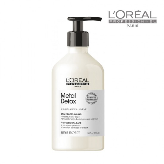 Loreal Serie Expert Metal Detox matu kopšanas krēms 500ml Loreal Serie Expert Metal Detox matu kopšanas krēms 500ml