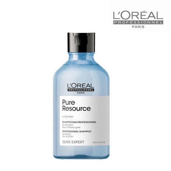 Loreal Serie Expert Pure Resource attīrošs šampūns taukainiem matiem 300ml Loreal Serie Expert Pure Resource attīrošs šampūns taukainiem matiem 300ml