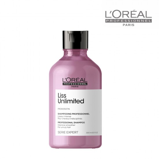 Loreal Serie Expert Liss Unlimited matu nogludinošs šampūns 300ml Loreal Serie Expert Liss Unlimited matu nogludinošs šampūns 300ml