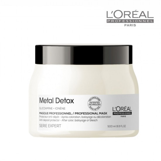 Loreal Serie Expert Metal Detox matu maska 500ml Loreal Serie Expert Metal Detox matu maska 500ml