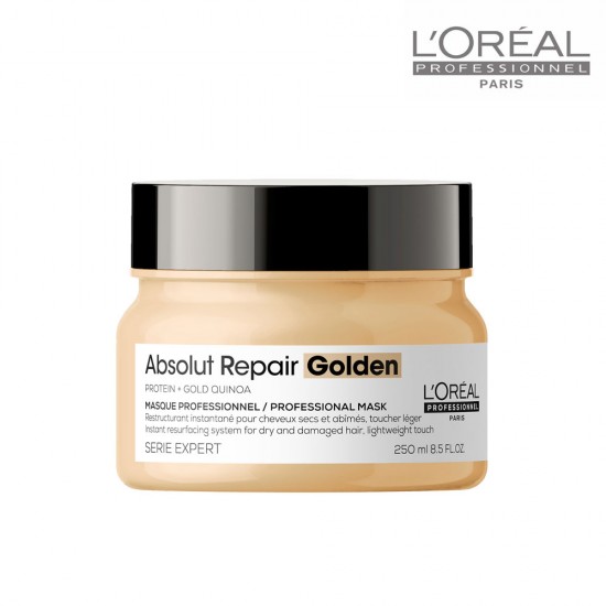 Loreal Serie Expert Absolut Repair Gold maska bojātiem matiem 250ml Loreal Serie Expert Absolut Repair Gold maska bojātiem matiem 250ml