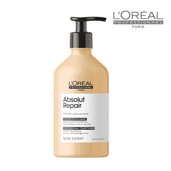 Loreal Serie Expert Absolut Repair matu atjaunojošs kondicionieris 500ml Loreal Serie Expert Absolut Repair matu atjaunojošs kondicionieris 500ml