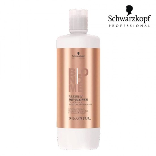 Schwarzkopf Pro BlondMe Premium eļļas aktivizētājs 9% 30 Vol 1L Schwarzkopf Pro BlondMe Premium eļļas aktivizētājs 9% 30 Vol 1L