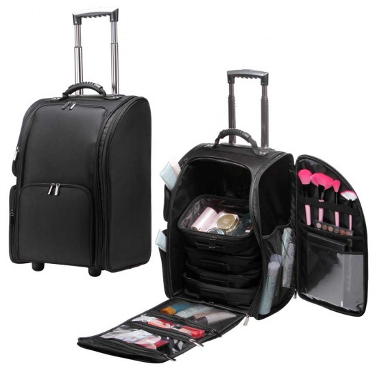Grima makeup koferis KC-N42L melnā krāsa Grima makeup koferis KC-N42L melnā krāsa