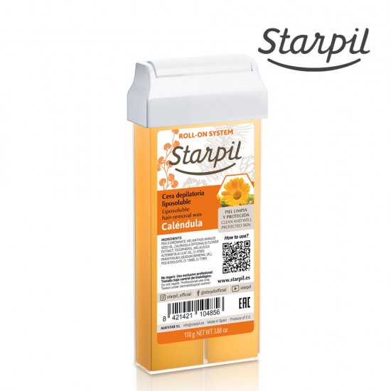 Starpil Calendula vasks ar kliņģerīšu ekstraktu un tējas koka eļļu 110g Starpil Calendula vasks ar kliņģerīšu ekstraktu un tējas koka eļļu 110g