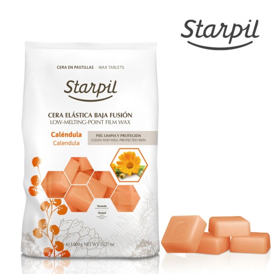 Starpil Calendula vasks ar kliņģerīšu ekstraktu un tējas koka eļļu briketēs 1kg