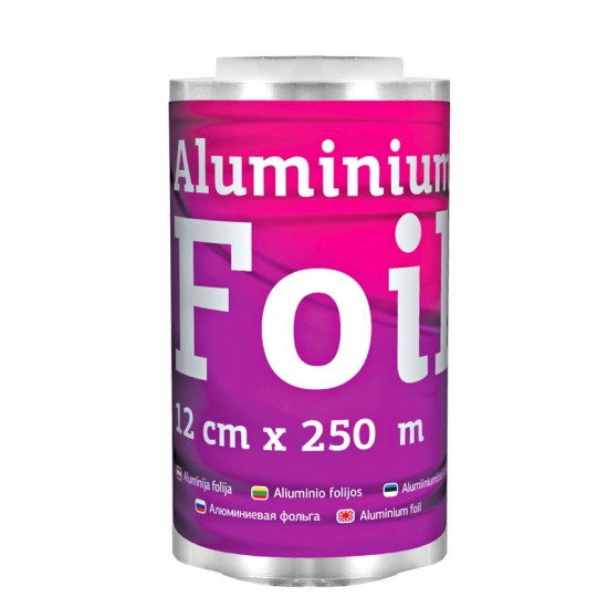 Alumīnija folija Beautyfor 250m mīksts iepakojums Alumīnija folija Beautyfor 250m mīksts iepakojums
