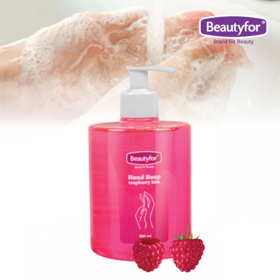 Beautyfor roku ziepes ar aveņu aromātu 500ml Beautyfor roku ziepes ar aveņu aromātu 500ml
