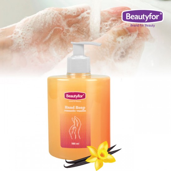 Beautyfor roku ziepes ar vaniļas aromātu 500ml Beautyfor roku ziepes ar vaniļas aromātu 500ml