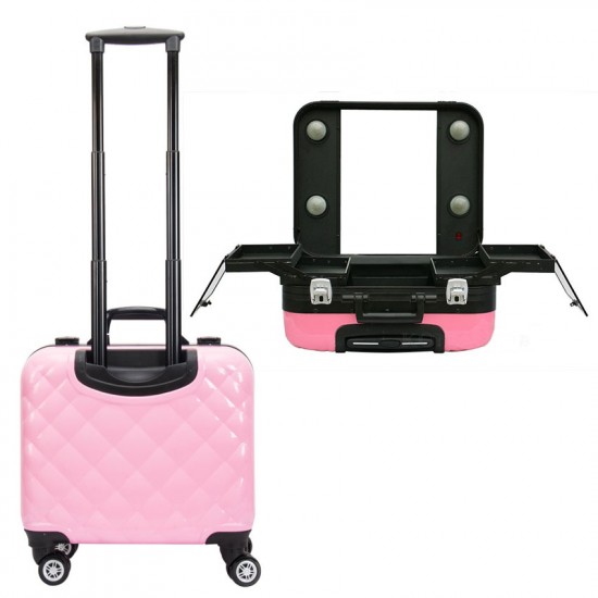 Grima/makeup koferis KC-211 roza
