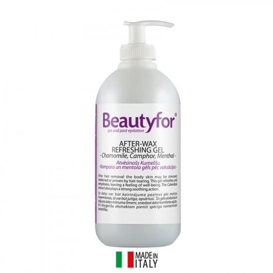 Beautyfor atvēsinošs gēls pēc vaksācijas 500ml Beautyfor atvēsinošs gēls pēc vaksācijas 500ml